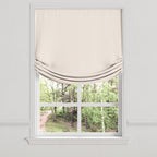 Relaxed Roman Shade in Baldwin - Ballet Slipper