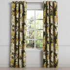 Grommet Drapery in Garden Tea Time - Moonglow