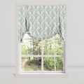 Tulip Roman Shade in Cottage Flowers - Cool Blue