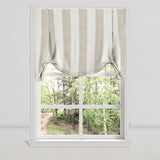 Tulip Roman Shade in French Laundry Stripe - Champagne
