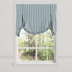 Tulip Roman Shade in Nautical Stripes - Surfs Up