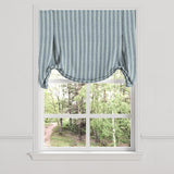 Tulip Roman Shade in Nautical Stripes - Surfs Up