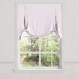 Tulip Roman Shade in Gingham - Lilac