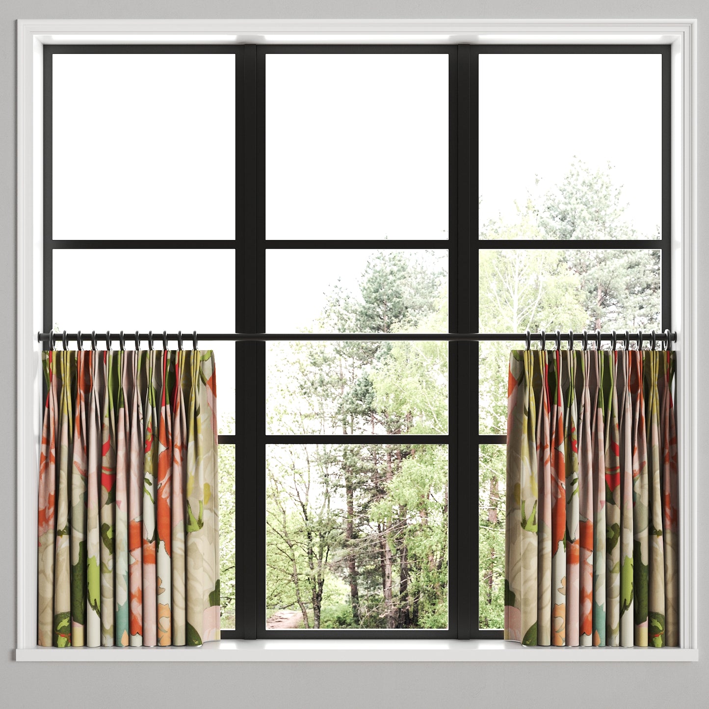 Custom Cafe Curtain Hardware