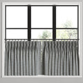Pinch Pleat Cafe Curtains in Ditsy - Indigo