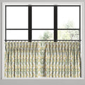 Pinch Pleat Cafe Curtains in Cottage Flowers - Sunbeam