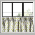 Pinch Pleat Cafe Curtains in Meadow - Willow
