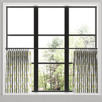 Pinch Pleat Cafe Curtains in Meadow - Willow