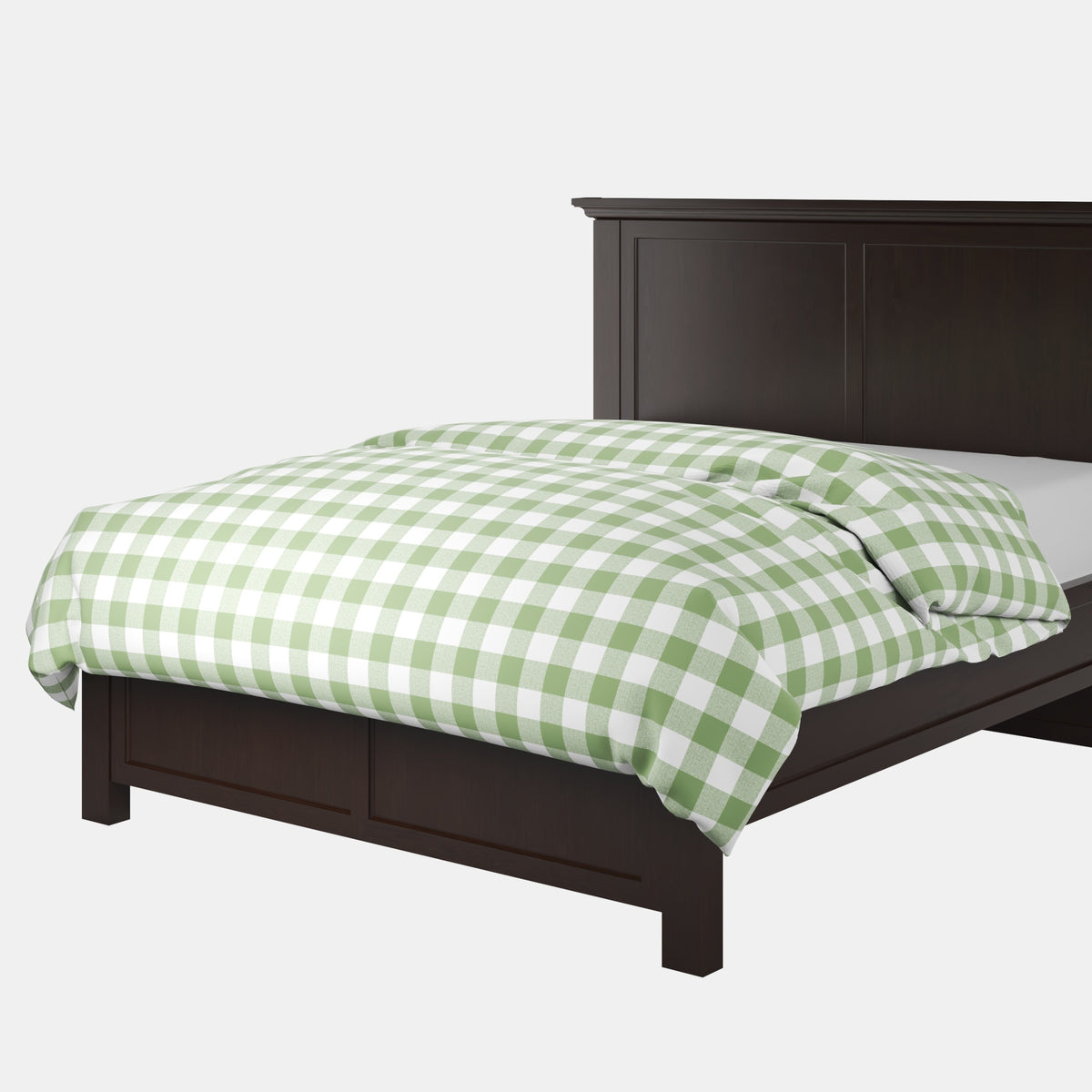 Duvet Cover in Buffalo Check - Sage