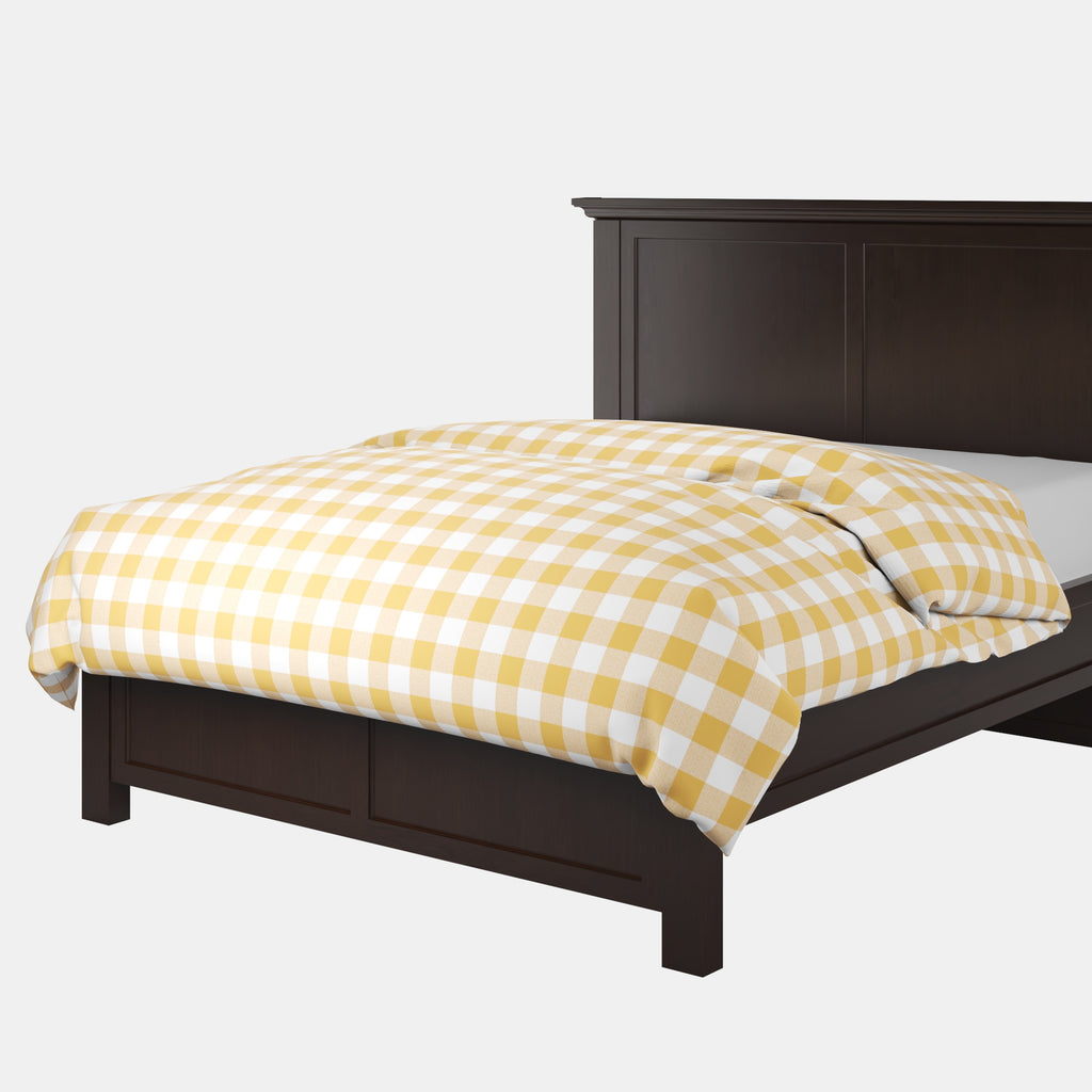 Duvet Cover in Buffalo Check - Sunny