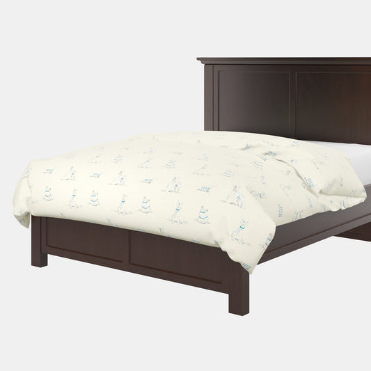 Duvet Cover in Duffy - Bone