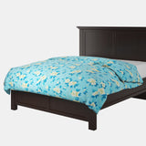 Duvet Cover in Grandma's Floral - Pale Blue