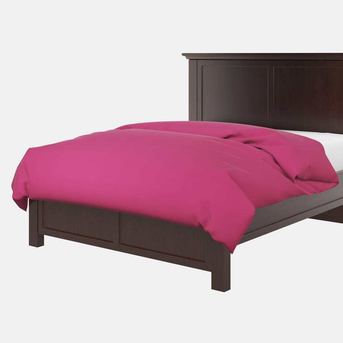 Duvet Cover in Lush Linen - Beet