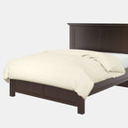 Duvet Cover in Lush Linen - Mushroom