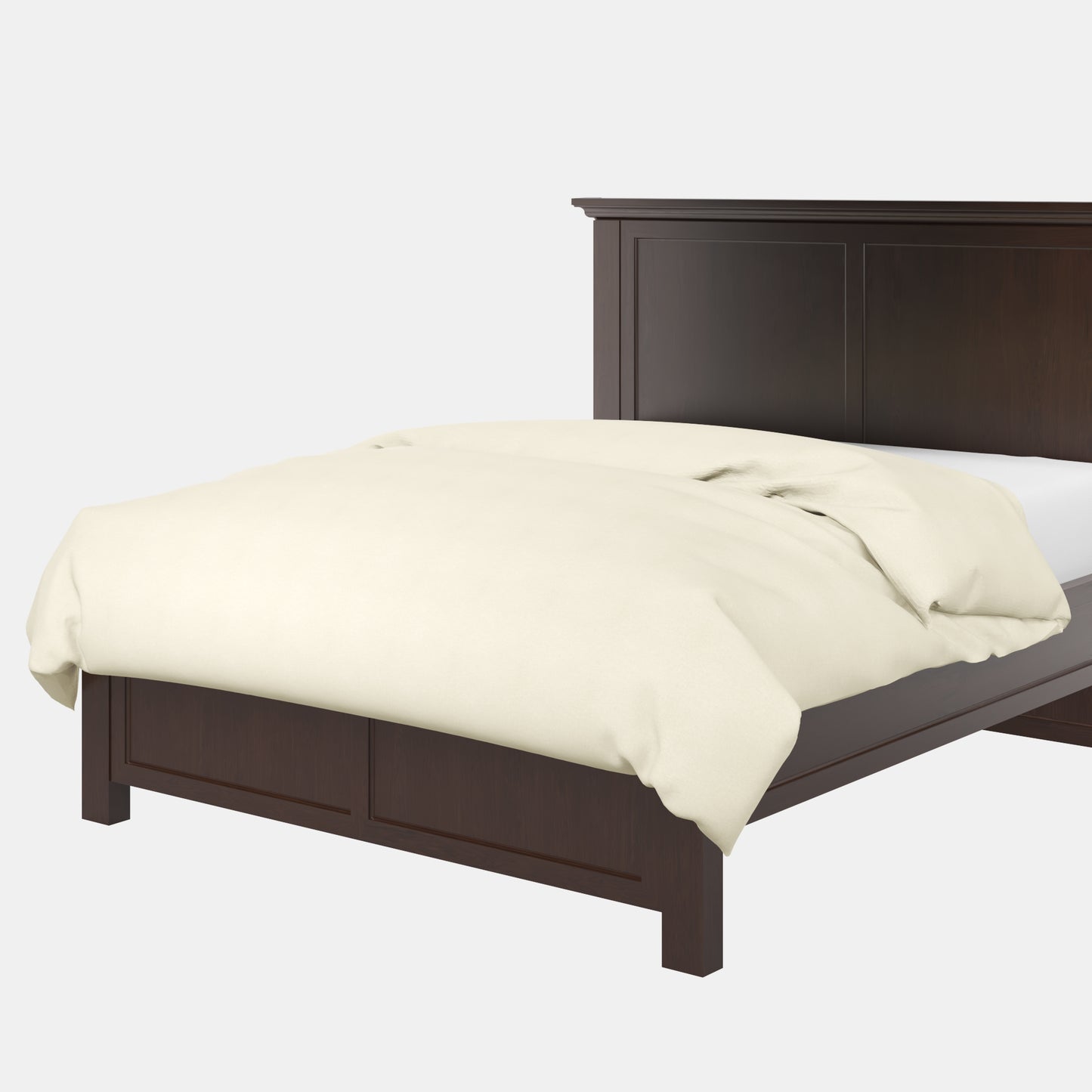 Duvet Cover in Lush Linen - Mushroom