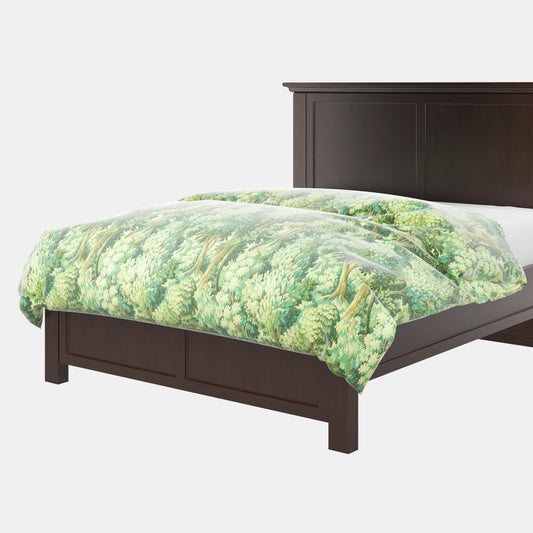 Duvet Cover in Enchanted Forest - Emerald