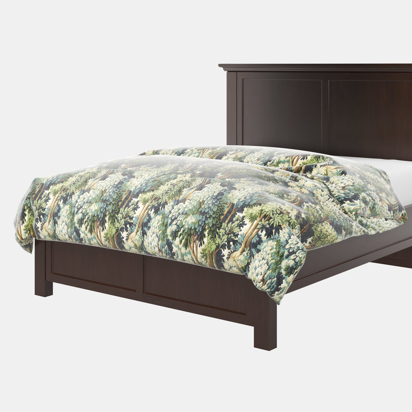 Duvet Cover in Enchanted Forest - Peridot