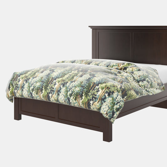 Duvet Cover in Enchanted Forest - Peridot