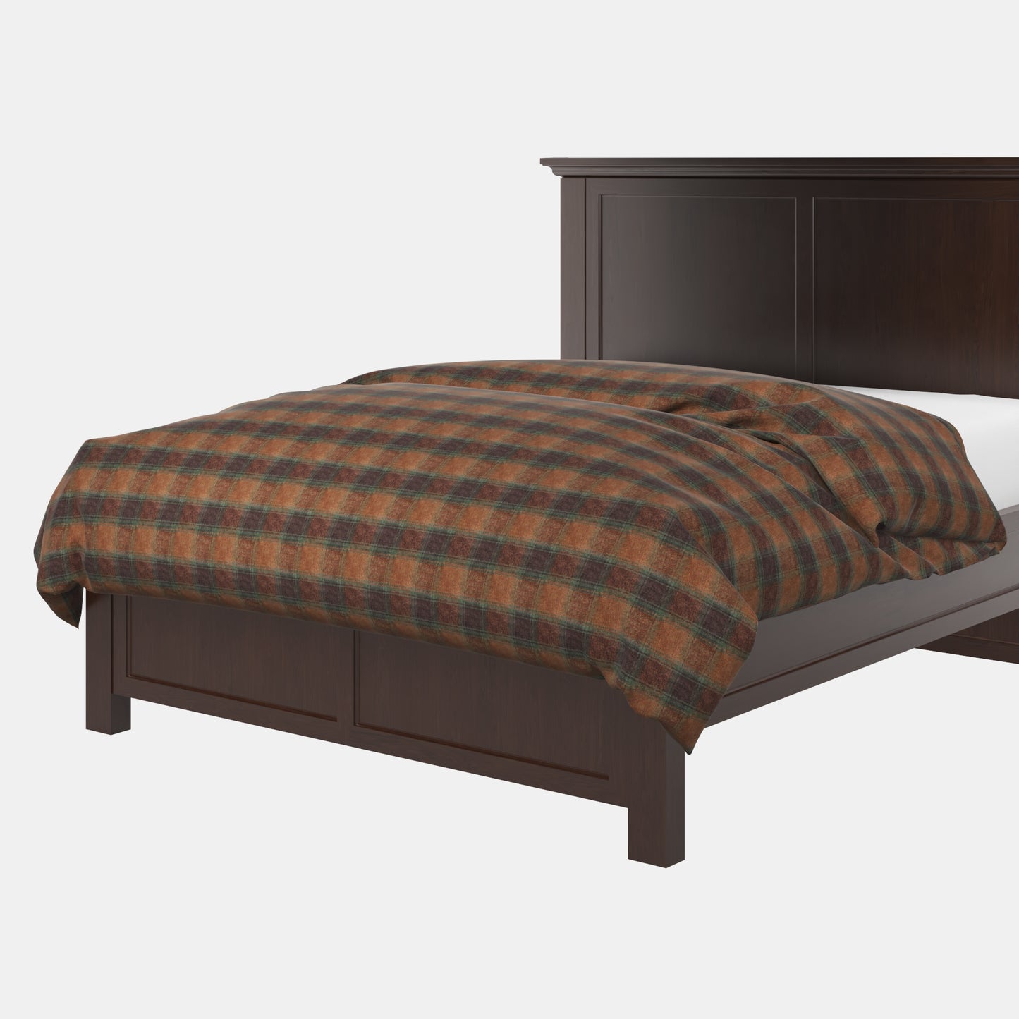 Duvet Cover in Cozy Cabin - Pumpernickel