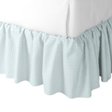 Ruffle Bedskirt in Baldwin - Baby Blue