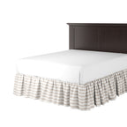 Ruffle Bedskirt in Gingham - Hay