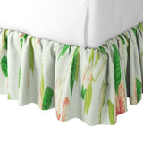 Ruffle Bedskirt in Grandma's Floral - Coral