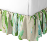 Ruffle Bedskirt in Grandma's Floral - Pink