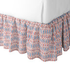 Ruffle Bedskirt in Positive Print - Americana