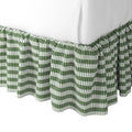 Ruffle Bedskirt in Gingham - Fir