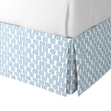 Tailored Bedskirt in Checking In - Pool