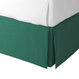 Tailored Bedskirt in Slubby Linen - Spruce