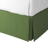 Tailored Bedskirt in Slubby Linen - Clover