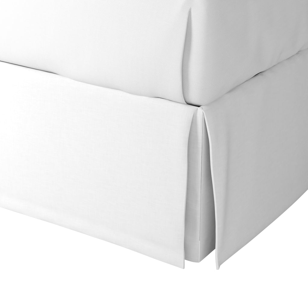 Tailored Bedskirt in Trellis Like It Is - Meadow