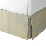 Tailored Bedskirt in Nautical Stripes - Shoreline