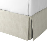 Tailored Bedskirt in 100% Linen - Hazelnut