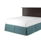 Tailored Bedskirt in Classic Velvet - Seaside