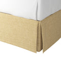 Tailored Bedskirt in Ditsy - Saddle