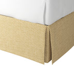 Tailored Bedskirt in Ditsy - Saddle