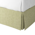 Tailored Bedskirt in Ditsy - Seaweed
