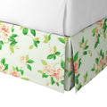 Tailored Bedskirt in Grandma's Floral - Coral