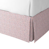 Tailored Bedskirt in Positive Print - Americana