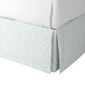 Tailored Bedskirt in Positive Print - Rain