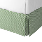 Tailored Bedskirt in Gingham - Fir