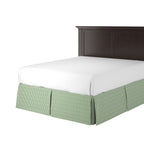 Tailored Bedskirt in Gingham - Fir