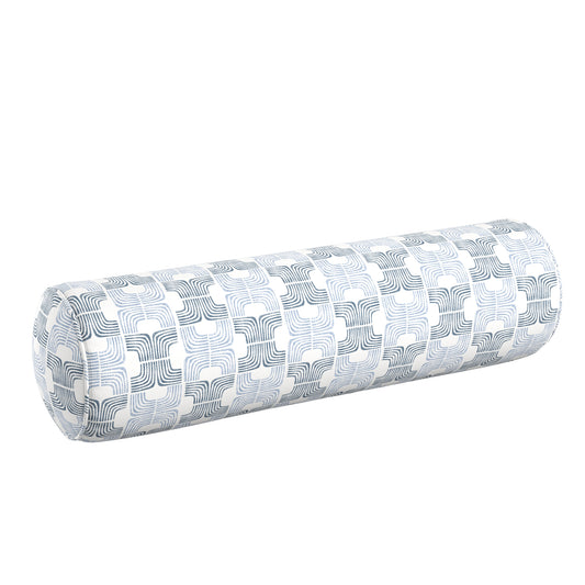 Bolster Pillow in Groovy - Denim