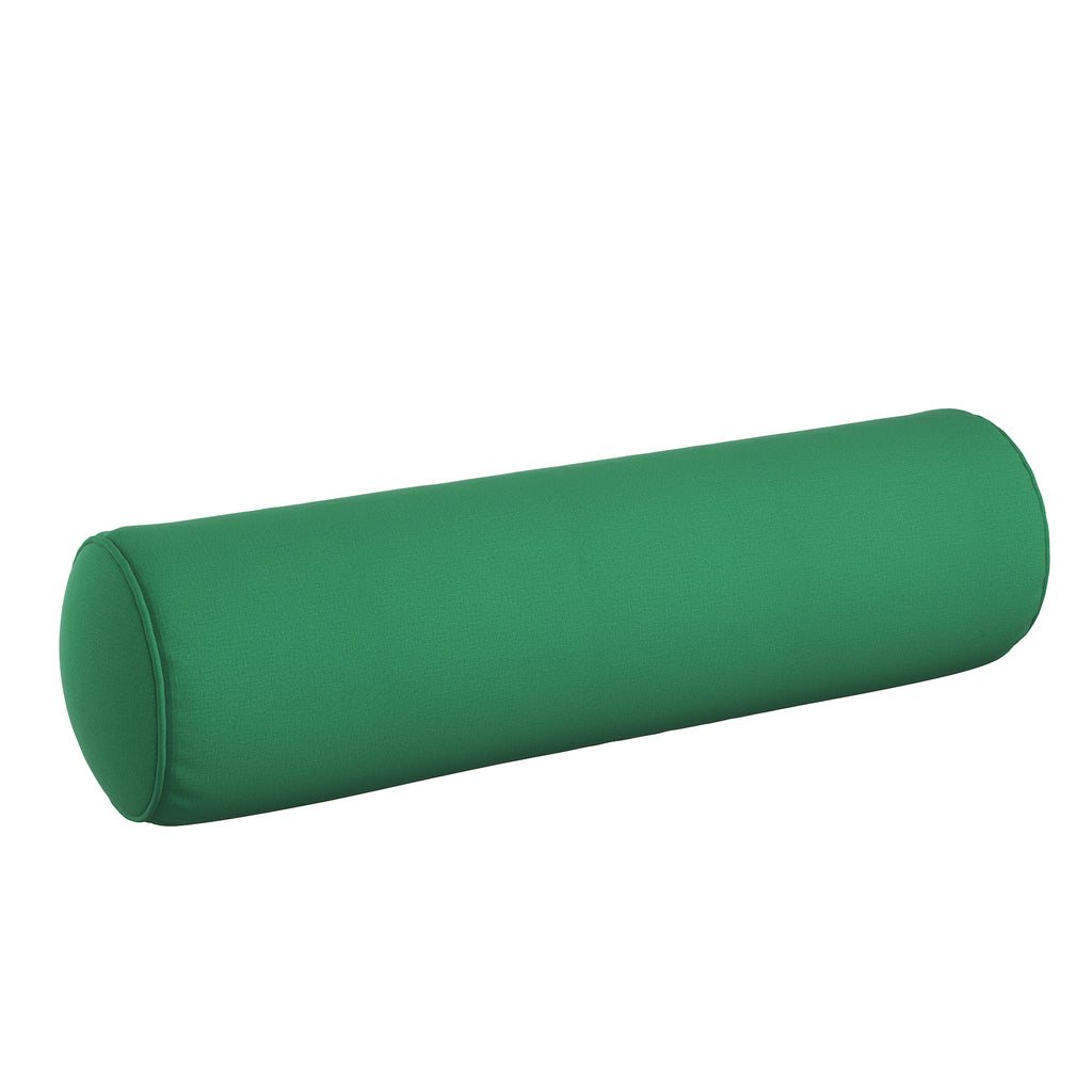 Bolster Pillow in Lush Linen - Malachite