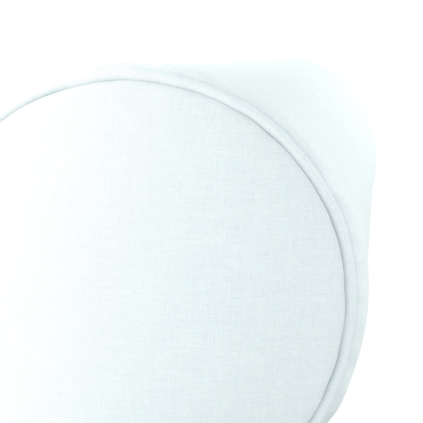 Bolster Pillow in Lush Linen - Ice