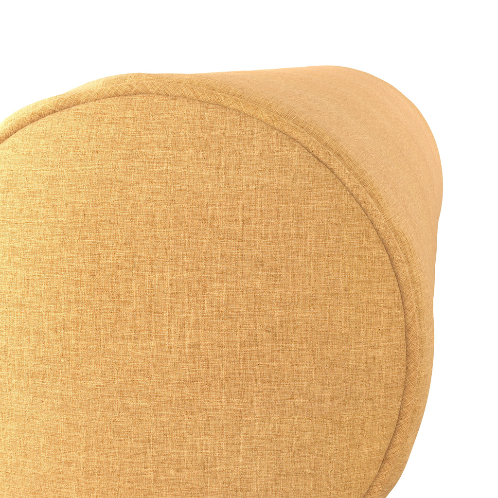Bolster Pillow in Lush Linen - Turmeric