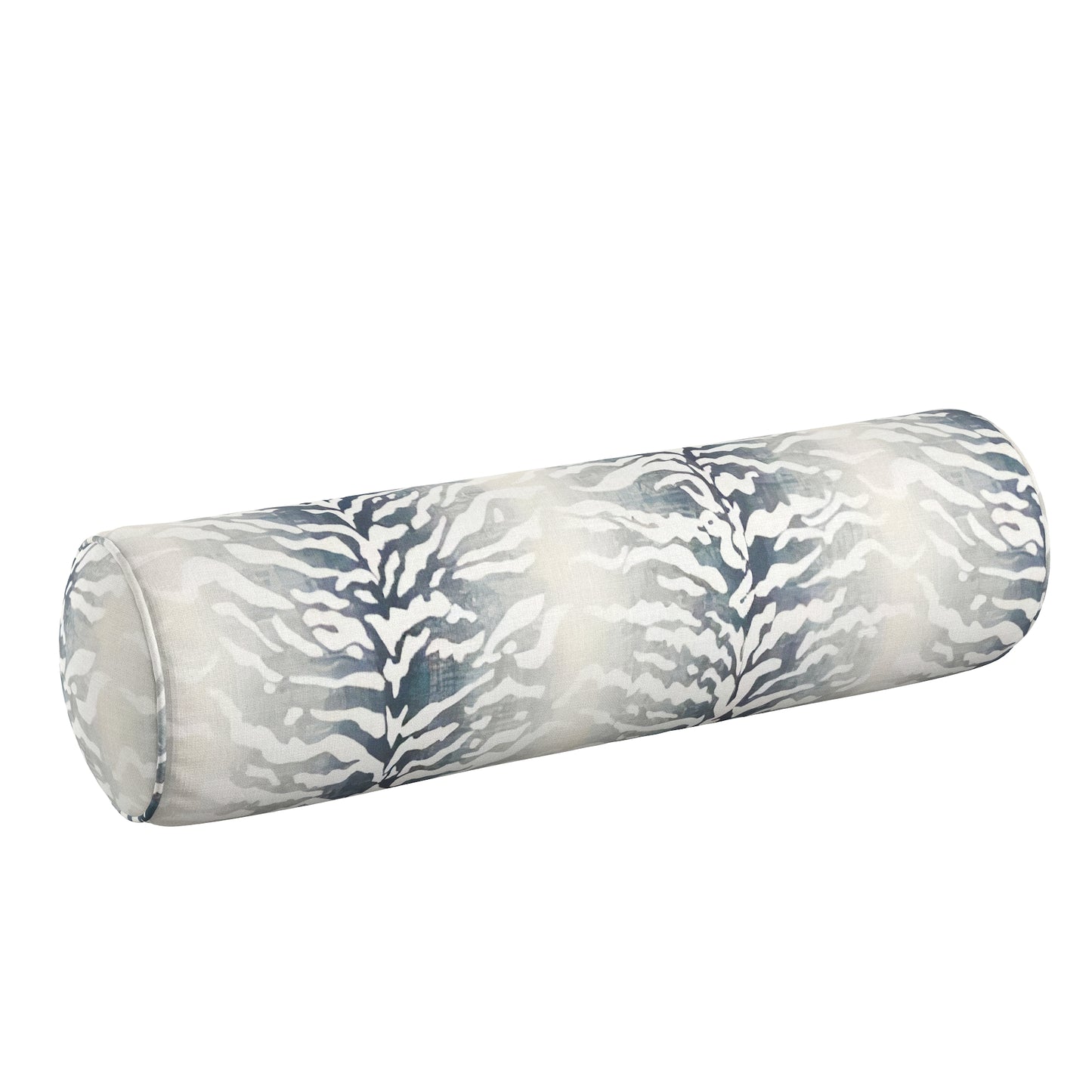 Bolster Pillow in Tiger - Blue