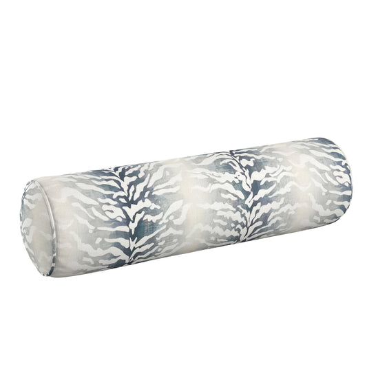 Bolster Pillow in Tiger - Blue